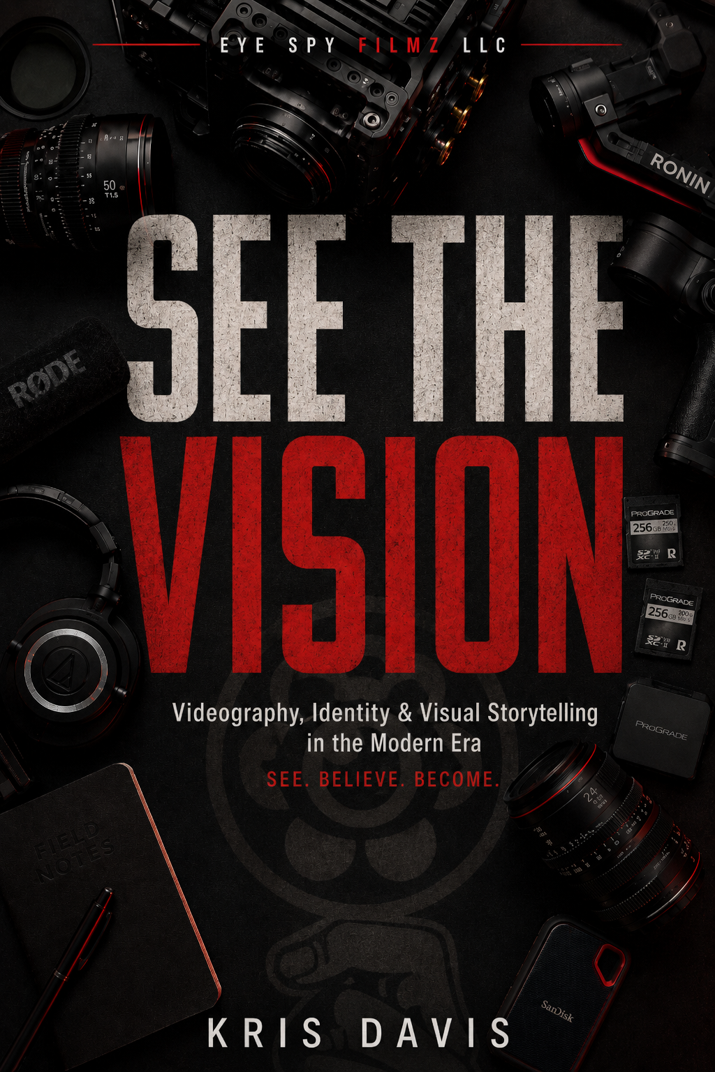 SEE THE VISION: A Visual Storytelling Guide + Workbook for Videographers, Creators, Artists & Brands